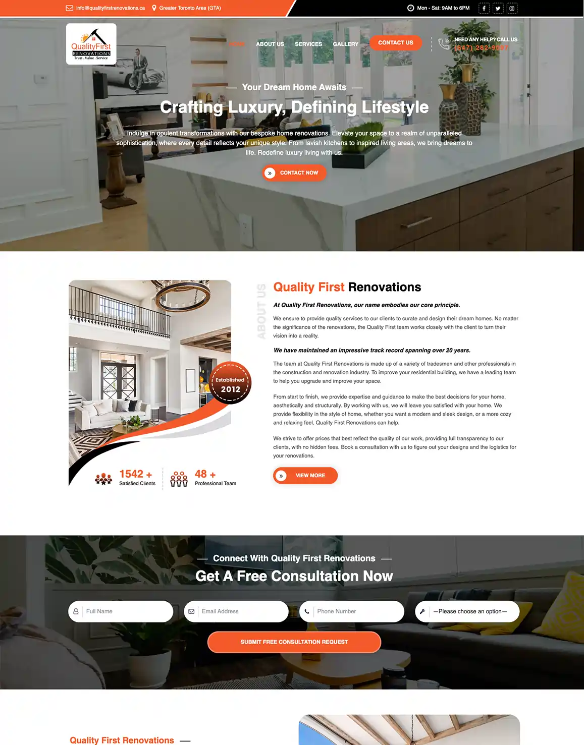 Quality First Renovations